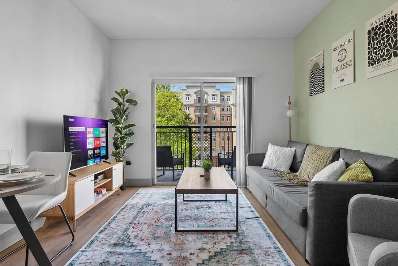 Apartmán Cozy Urban Getaway - Free Parking, Gym, Stadium Charlotte