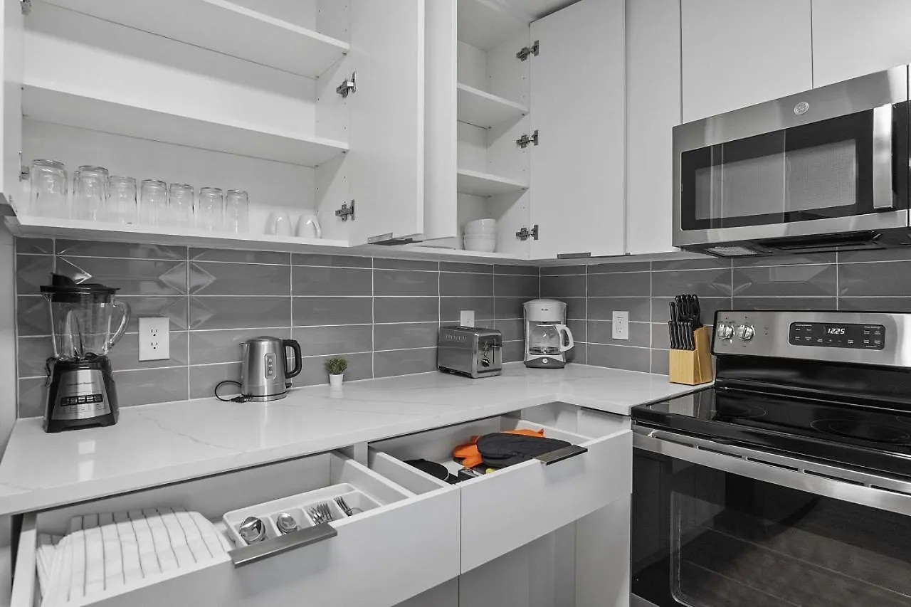 Apartmán Cozy Urban Getaway - Free Parking, Gym, Stadium Charlotte USA